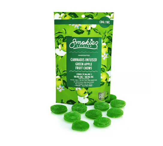 Smokiez - 1:1 Sweet Green Apple THC:CBG - Gummies - 100mg (10pk) - Hybrid