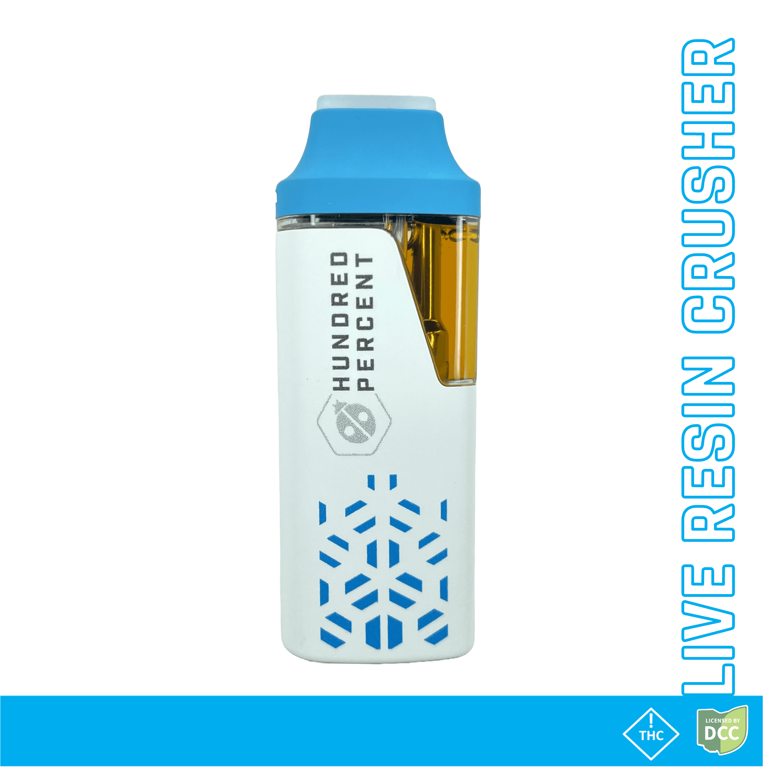 Devil Driver Live Resin Crusher 1g (Hybrid) | Hundred Percent Labs