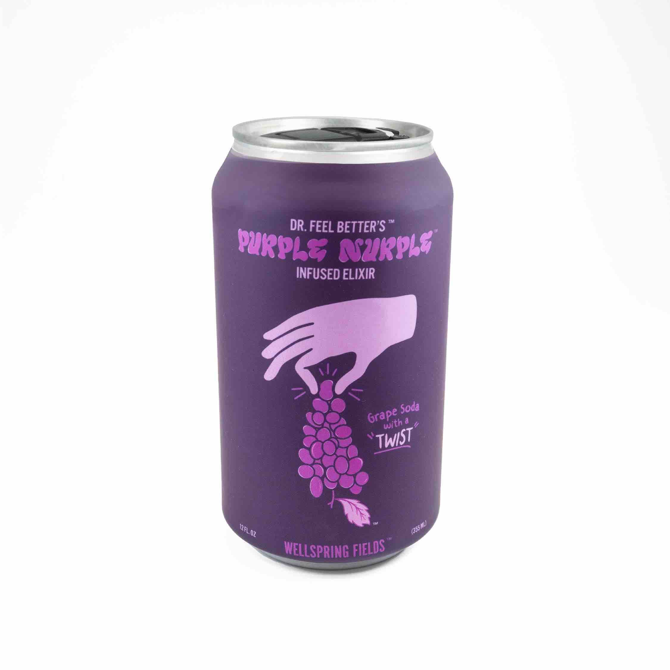 Purple Nurple Grape Soda Infused Elixir