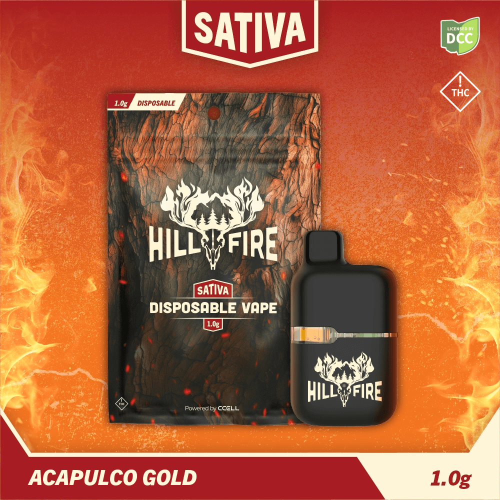 Acapulco Gold Disposable 1g (Sativa) l Hillfire