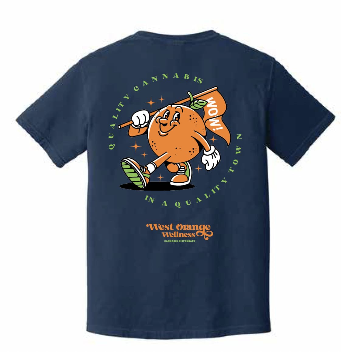 Wow Shirt Navy Blue