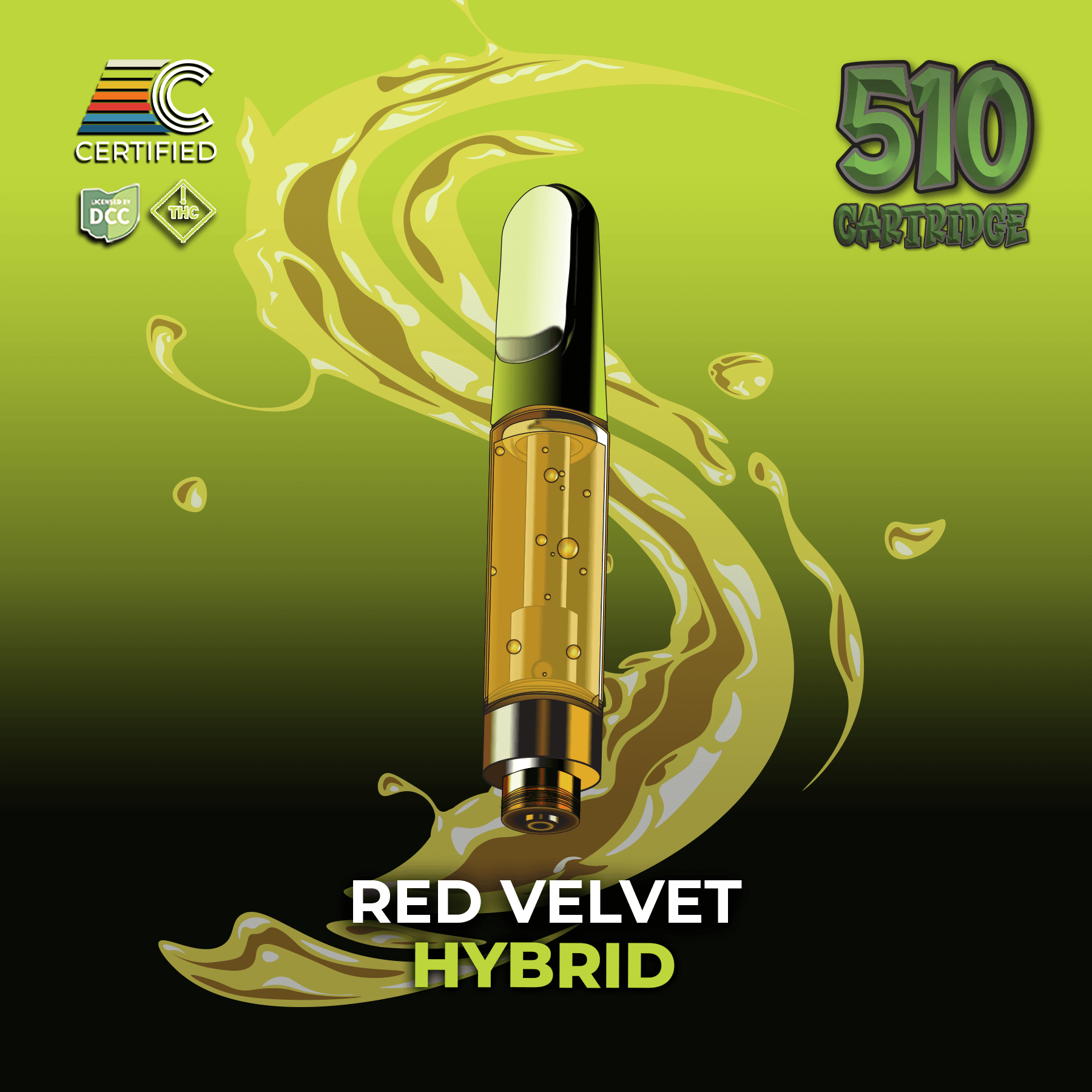 Red Velvet | 1g Distillate Cartridge