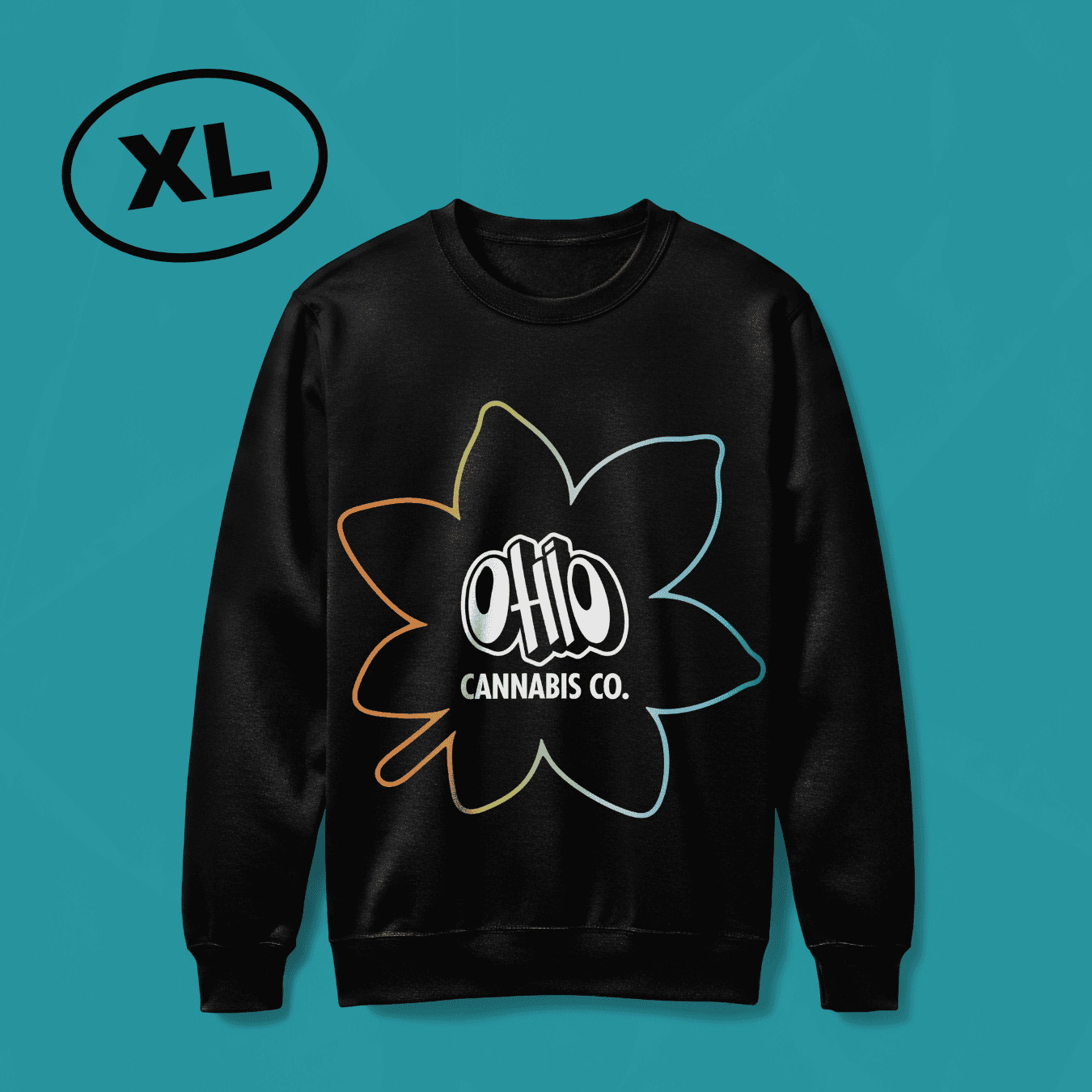 Ohio Cannabis Co. Branded Crewneck Sweatshirt - XL