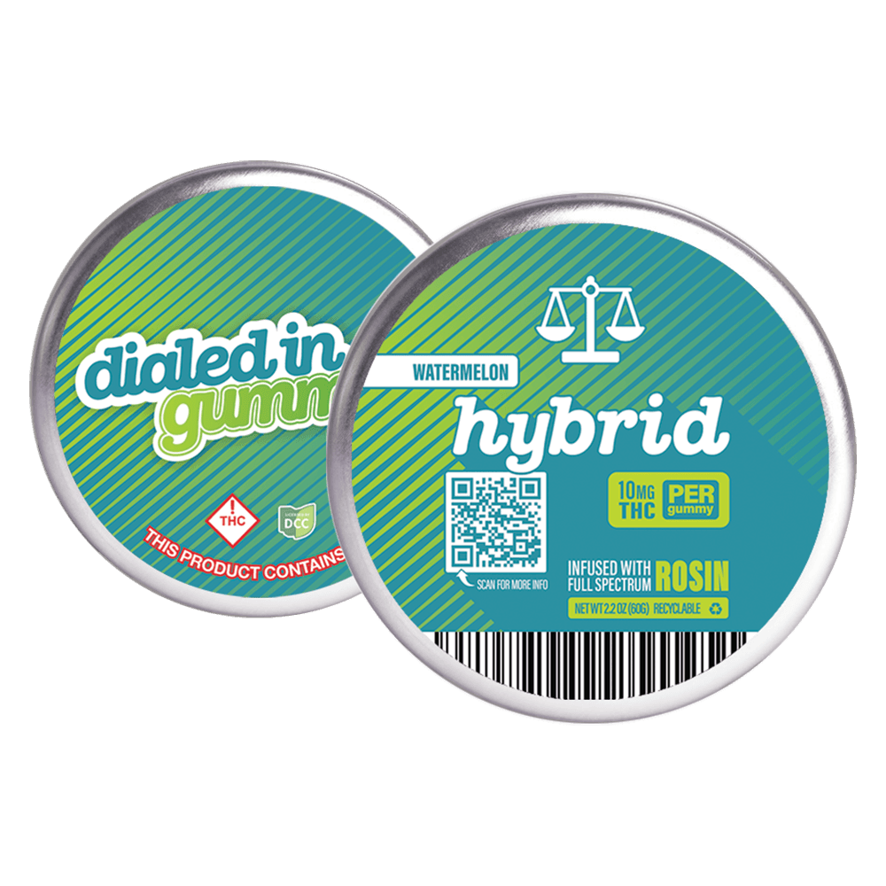 Watermelon Rosin Gummies 100mg | 10pk