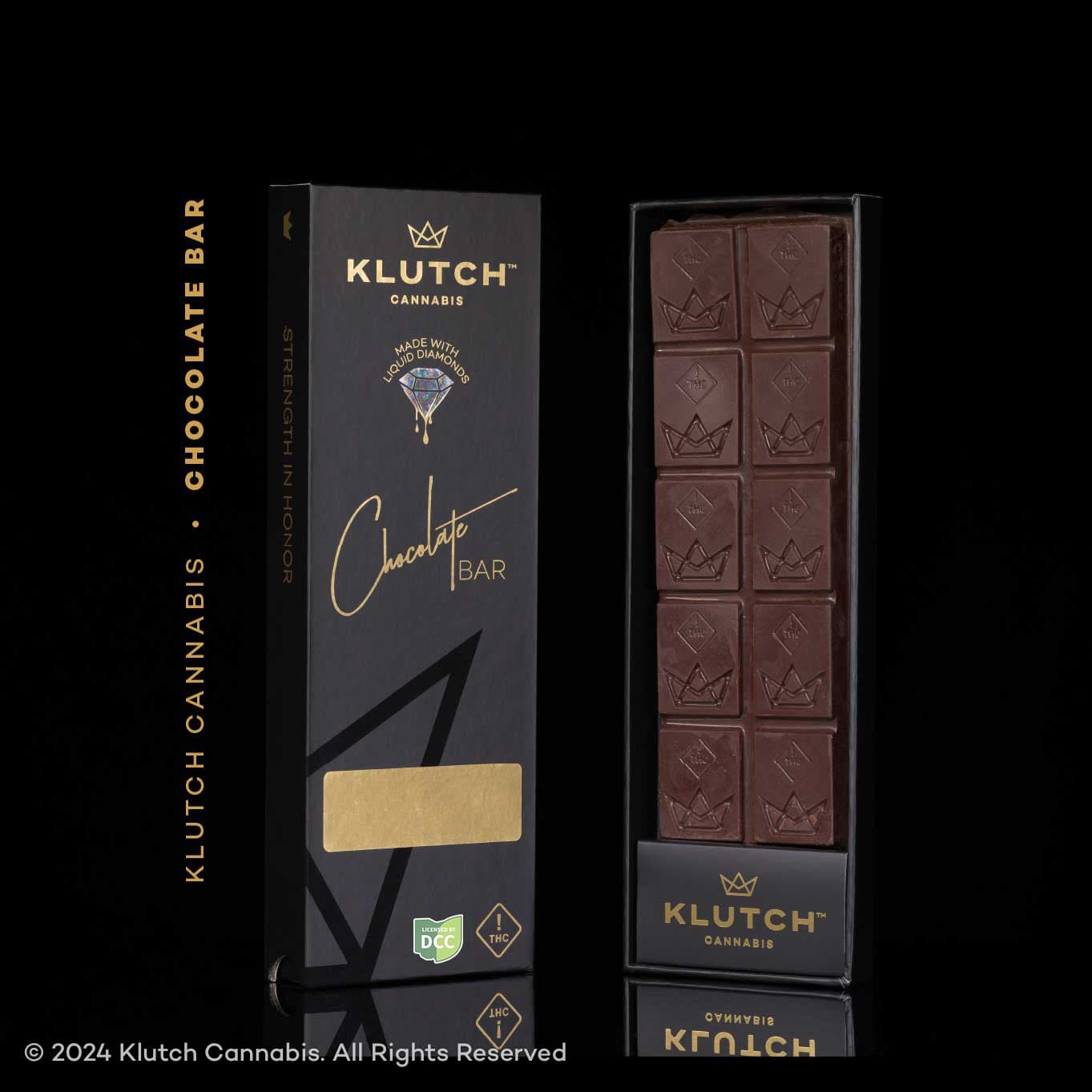 Pretzel Milk Chocolate Bar (Hybrid) - 10pcs - 100mg - Klutch