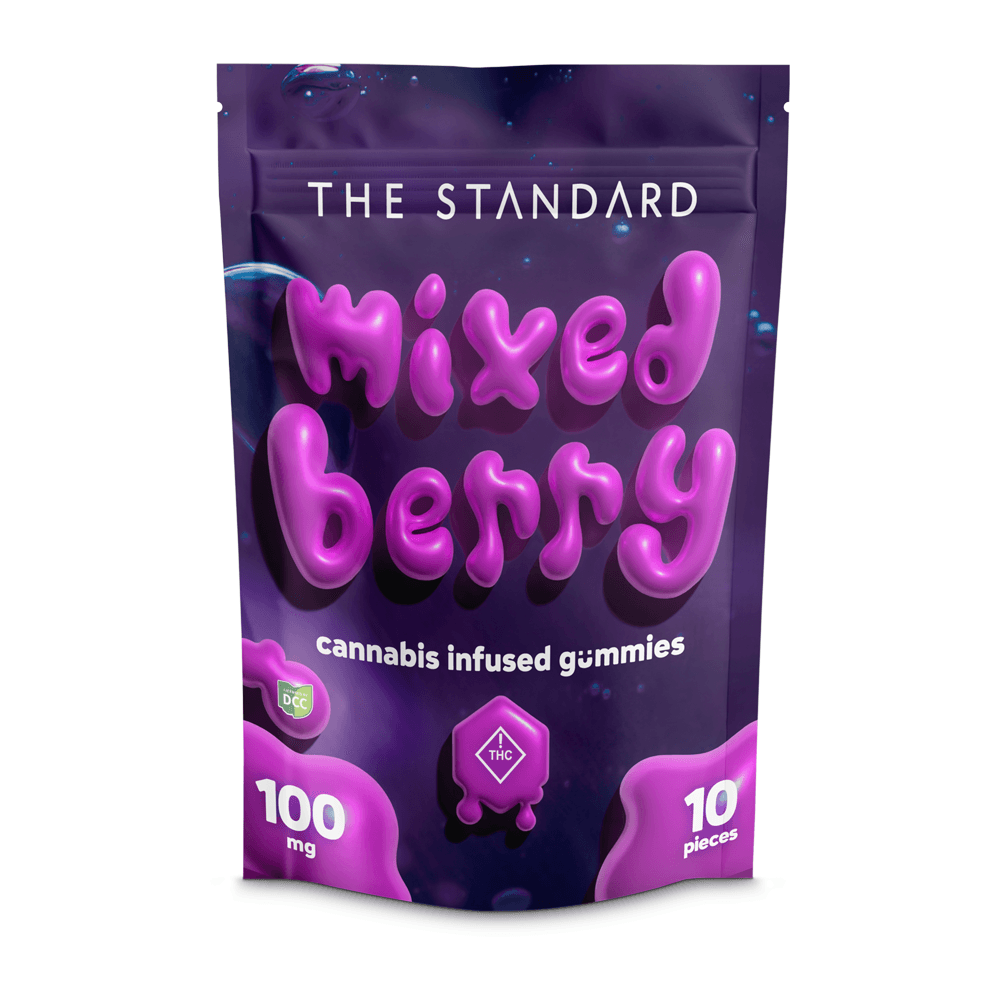 Mixed Berry Gummies 10pk | 100mg