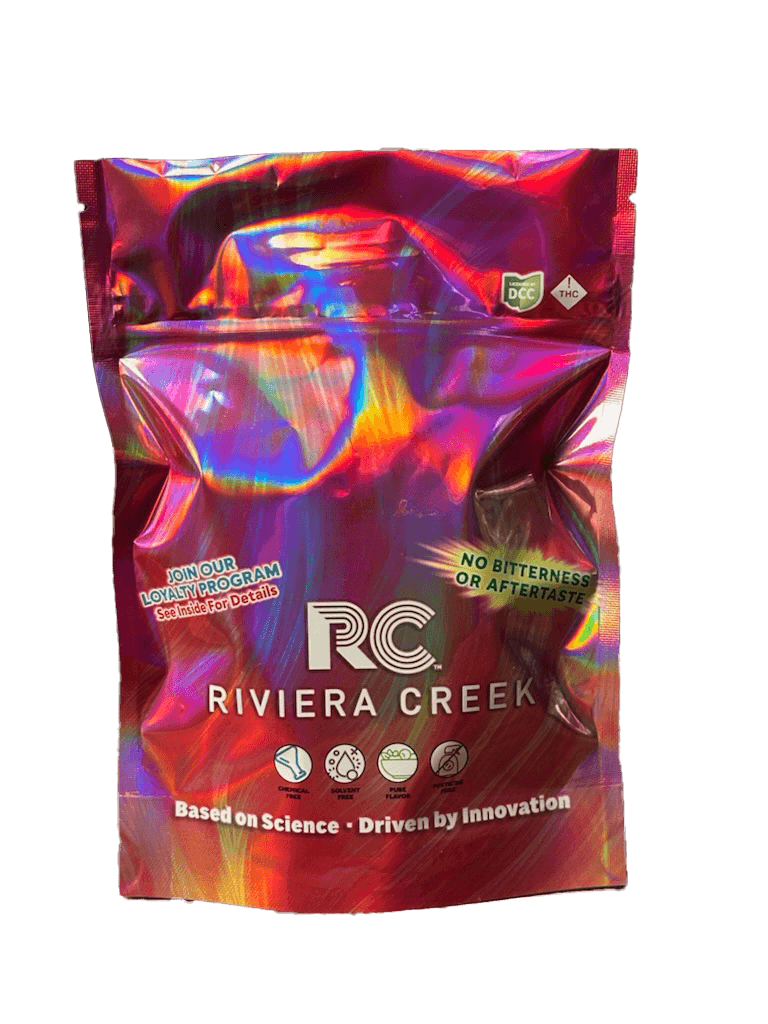 RC Bites Pineapple Solventless Gummies (100mg)