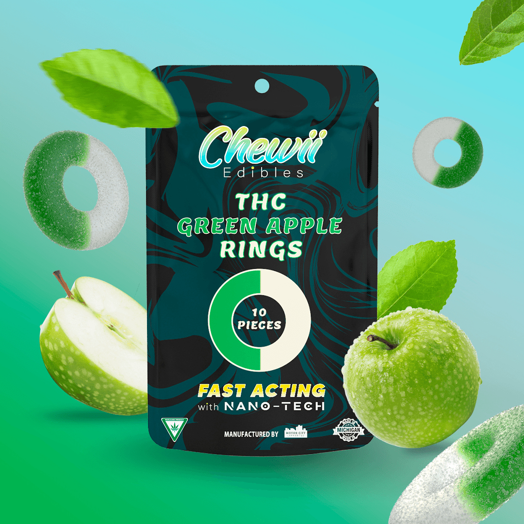 Green Apple Gummy Rings