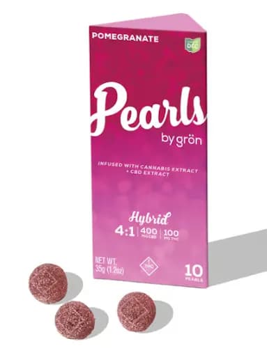 Gron | 4:1 Pomegranate Pearls | 10pk | 100mg | Hybrid