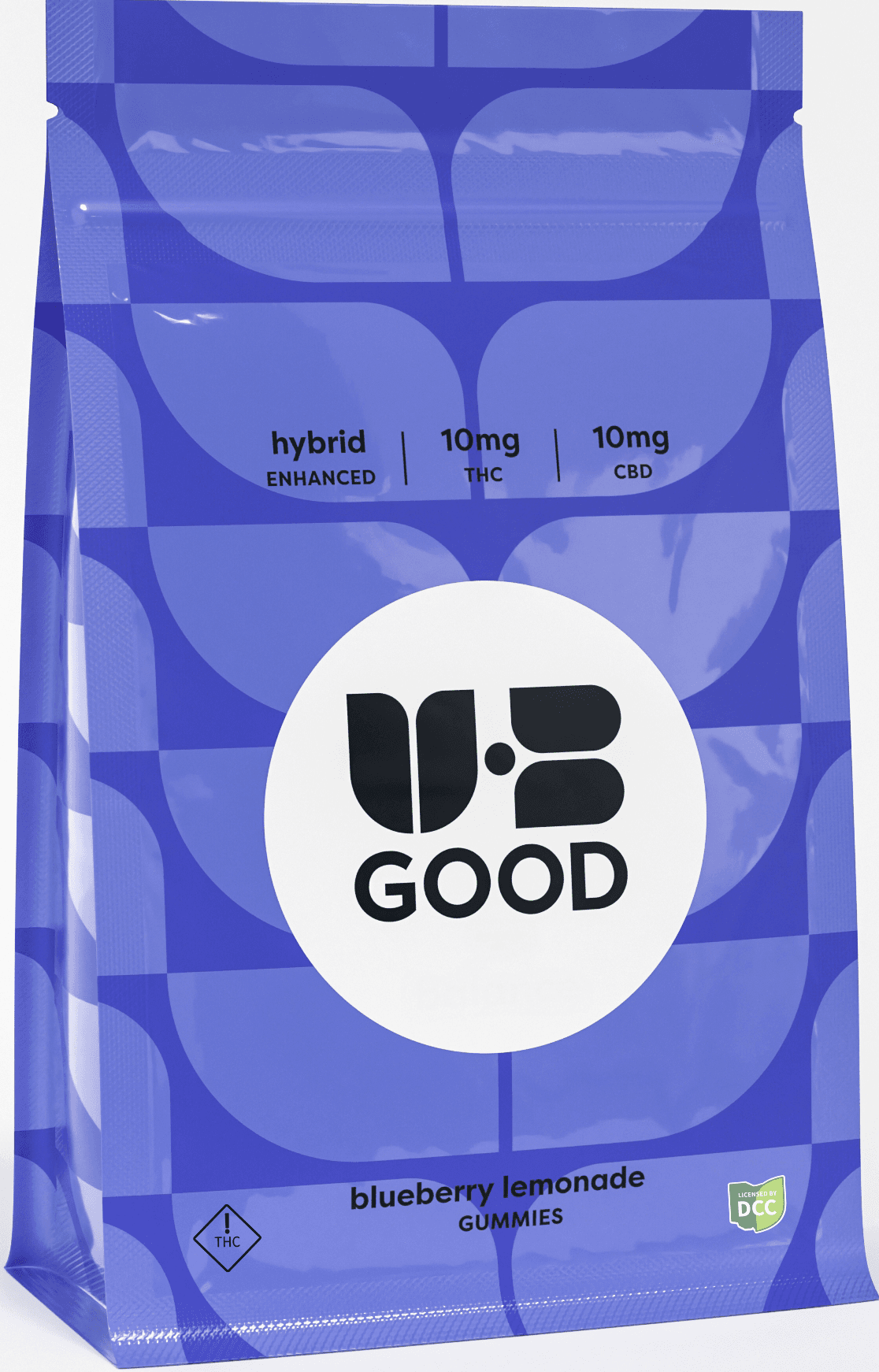 Blueberry Lemonade 1:1 THC:CBD Gummies | H