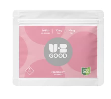 Razzzberry | 1:1 CBN:THC | 2 x 10mg
