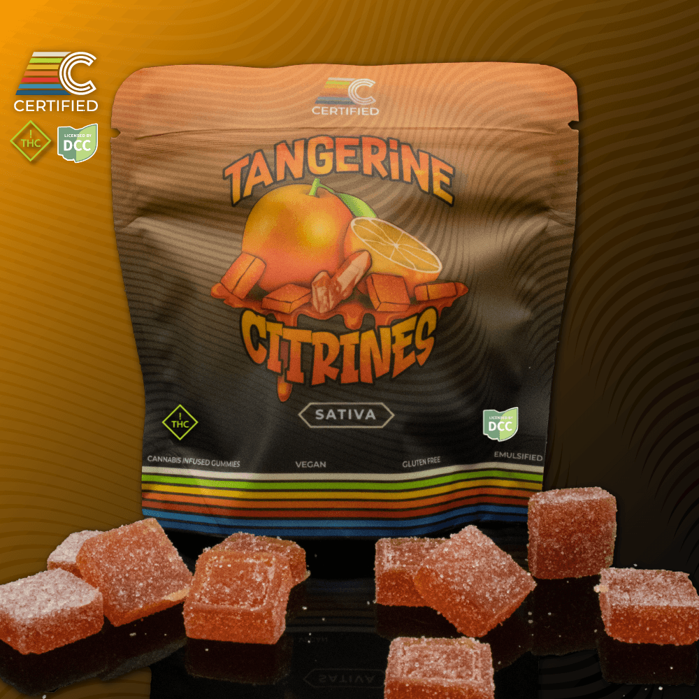 Certified | 10 pack 10mg | Tangerine Citrines