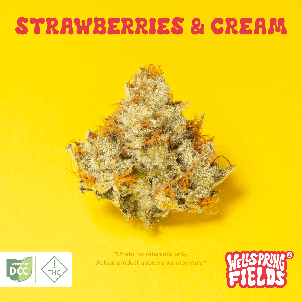 Strawberries & Cream Pre-Roll .35g (Sativa) | Wellspring Fields