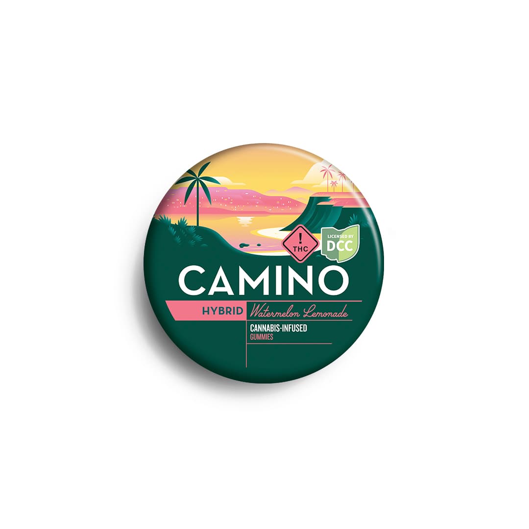 Watermelon Lemonade High Dose Camino Gummies