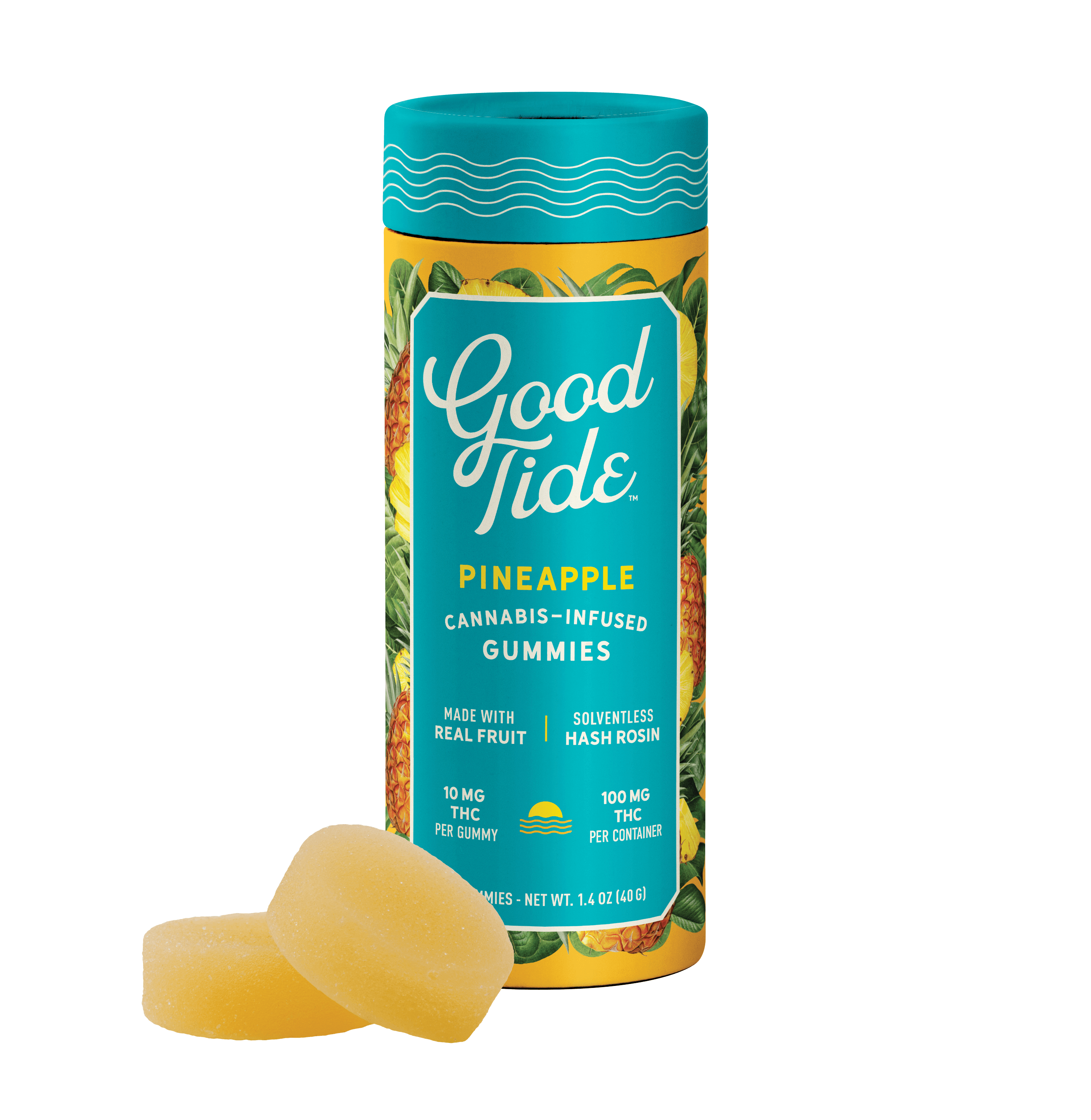 Gummies Hash Rosin Pineapple