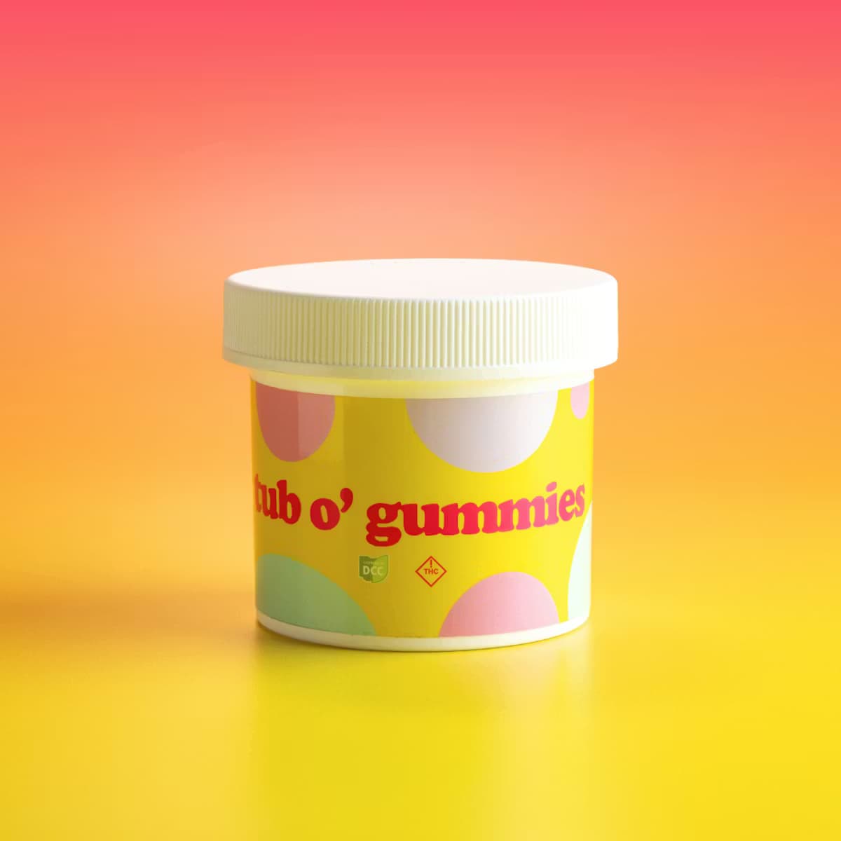 Cherry Limeade Tub O' Gummies 400mg | 40pk