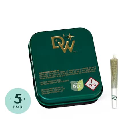 Animal Face Pre-Rolls 5 Pk .75g each (Indica) | Dogwalkers