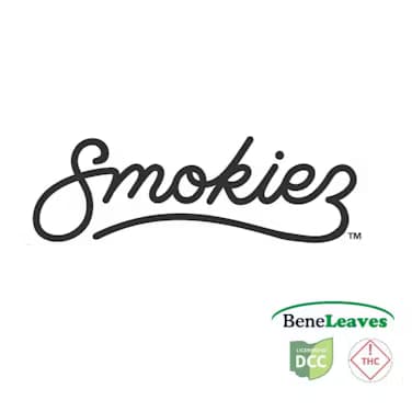 Sour Green Apple + CBG 1:1 Gummies 100mg (Hybrid) l Smokiez