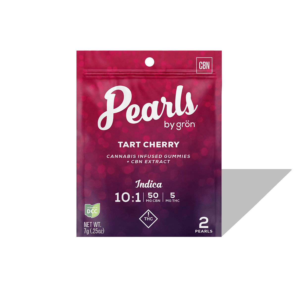 Tart Cherry Pearls - 1:10 - THC:CBN 5mg-2pk