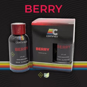 Certified Cultivators - Berry Drink - 4ct - 100mg