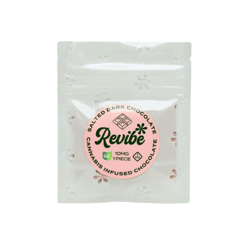 Dark Chocolate with Salt Square 10mg -1pk