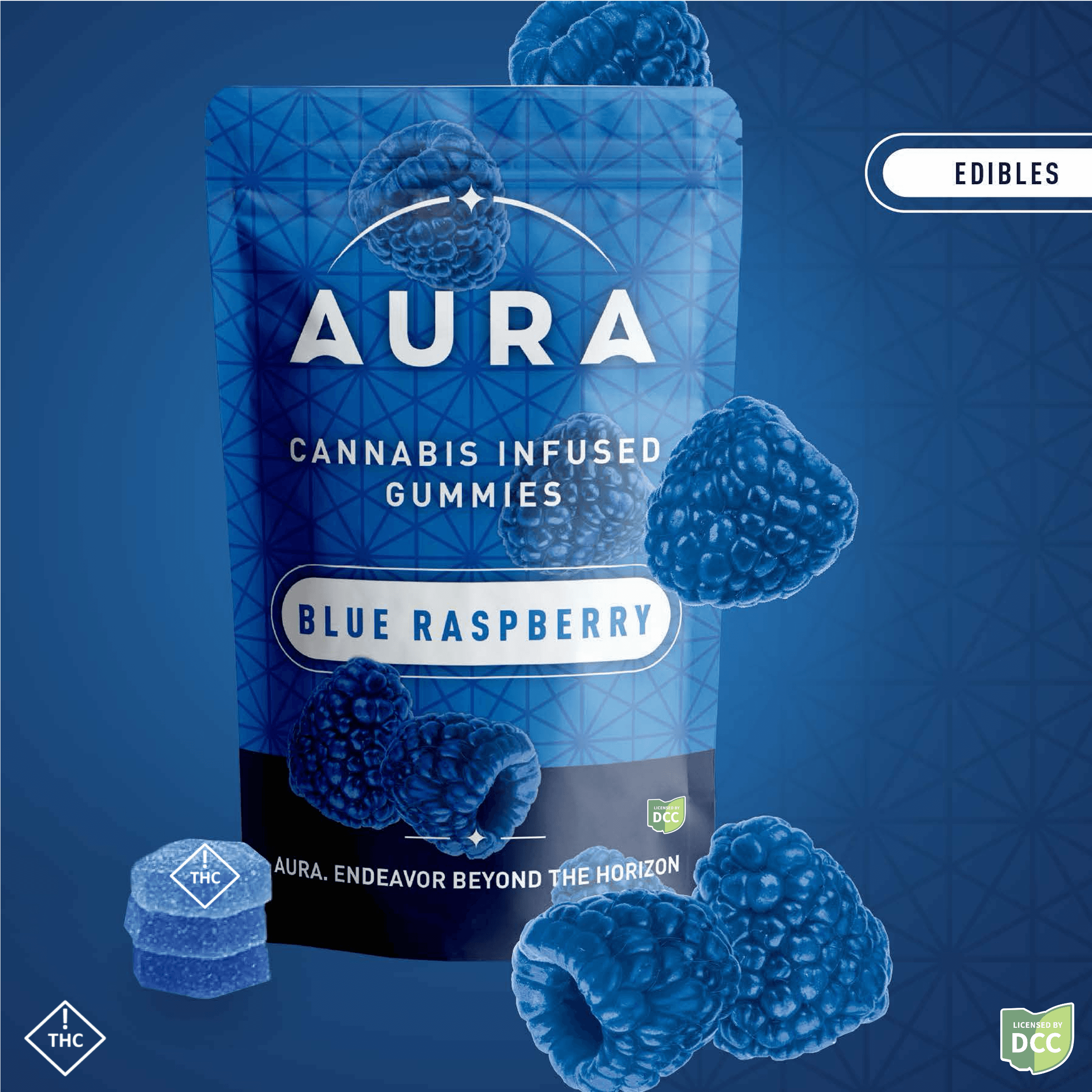 Blue Raspberry  | Gummies 1:1 THC:CBN 200mg 22pk