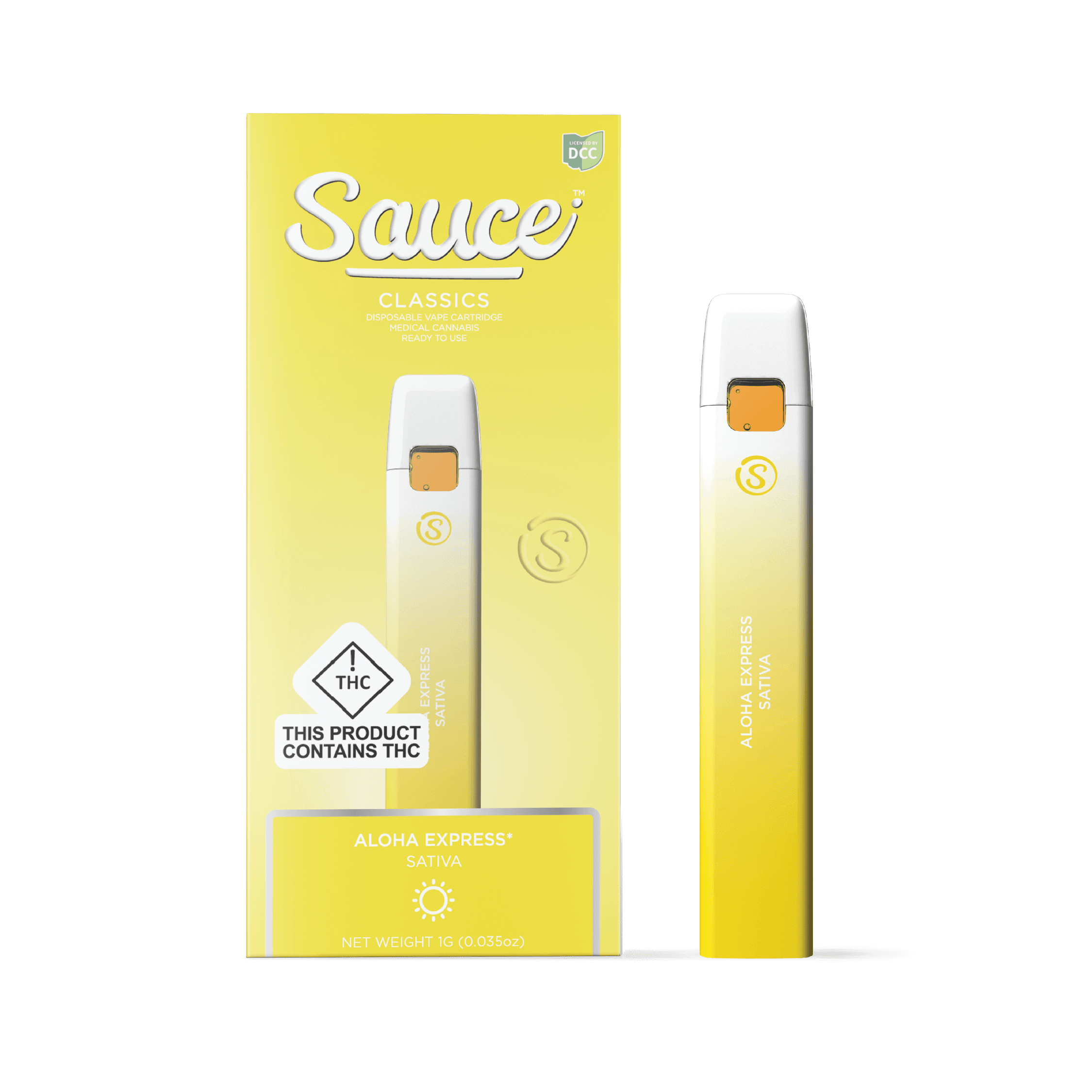 Aloha Express Disposable 1g (Sativa) l Sauce