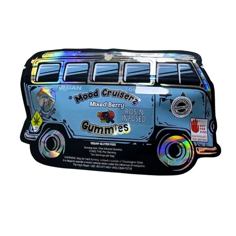 10pk/100mg Rosin Infused Gummies Cruiser