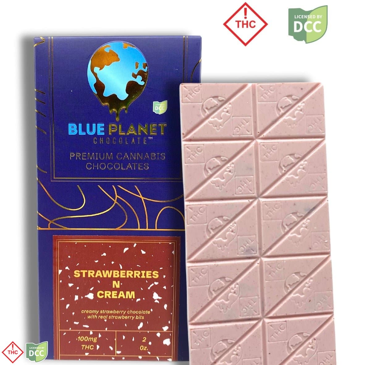 Strawberries 'n Cream Bar | [100mg]