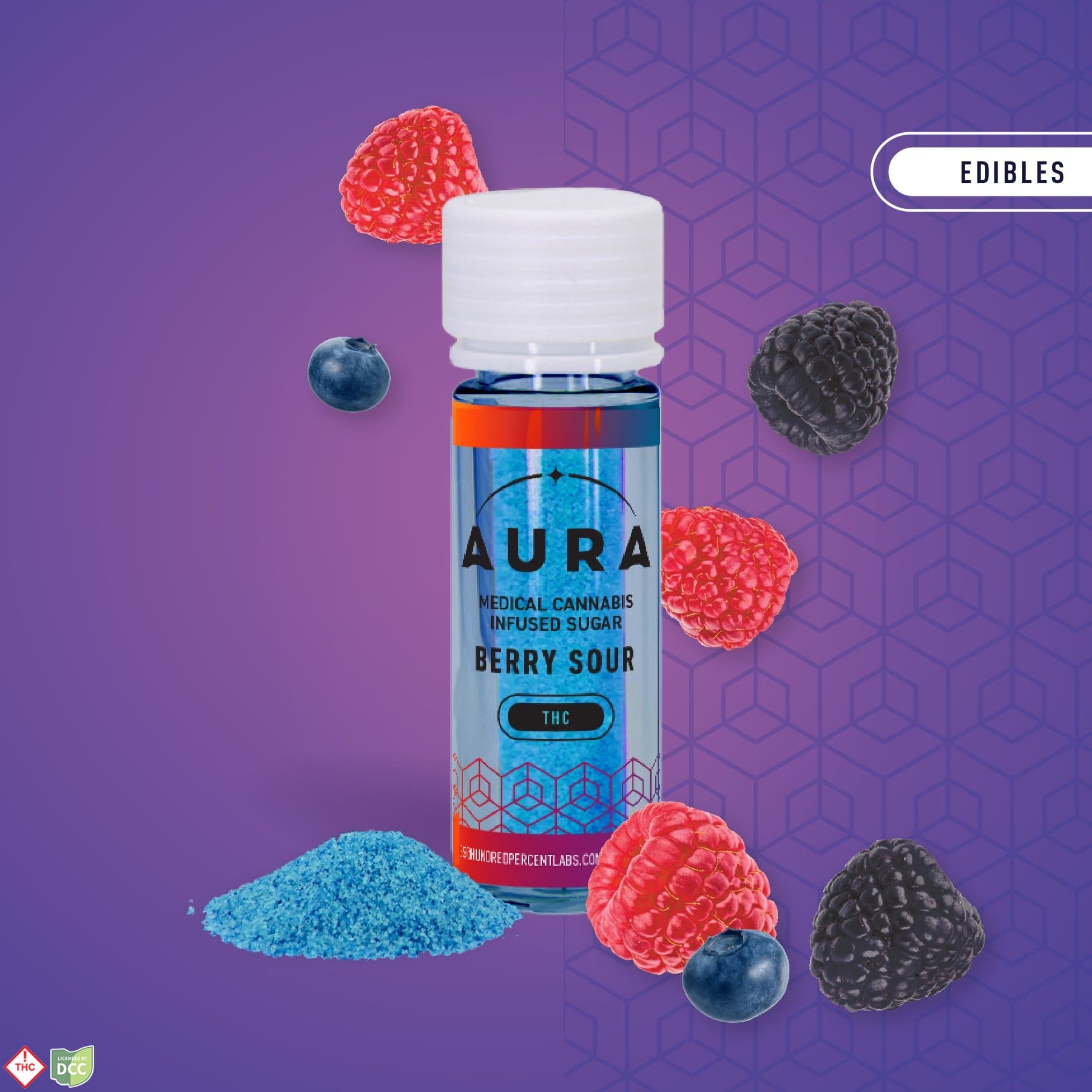 Berry Sour Infused Sugar (1-Day)