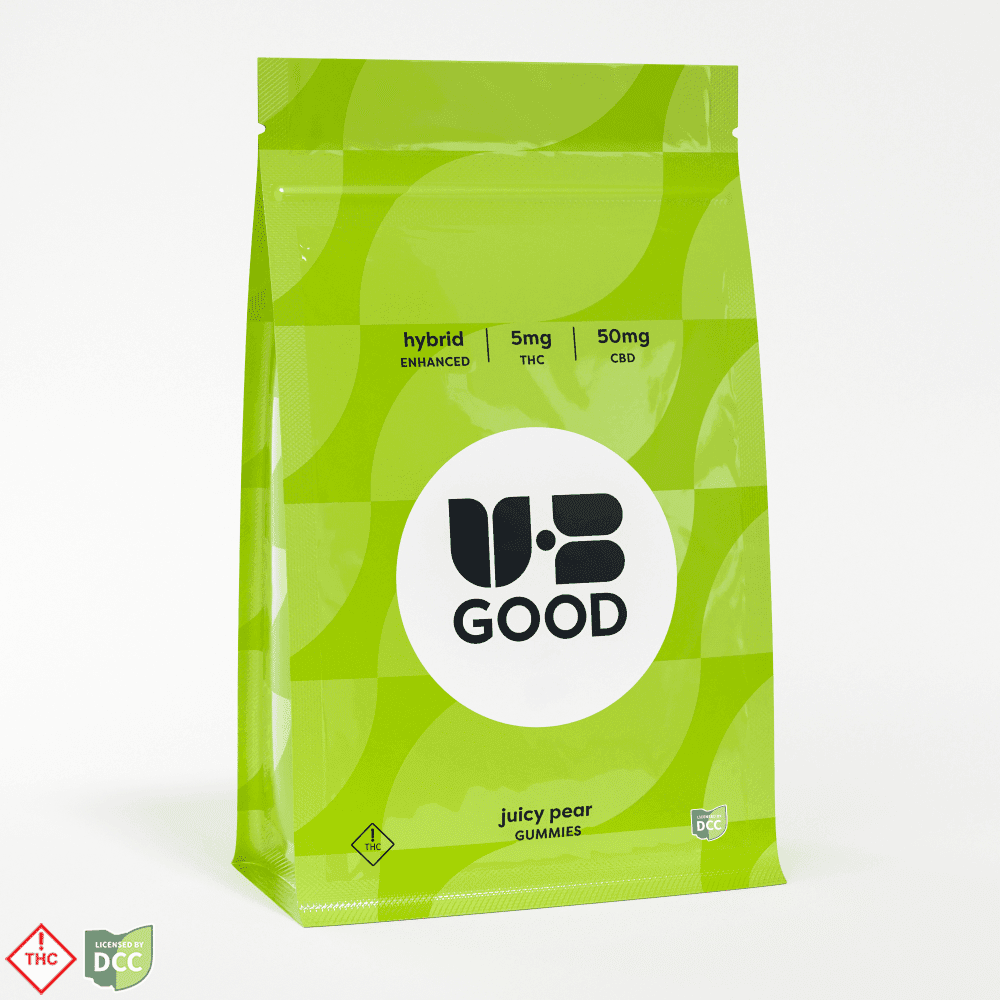 Juicy Pear 10:1 Go Gummies [20pk] (1,000mg CBD x 105mg THC)