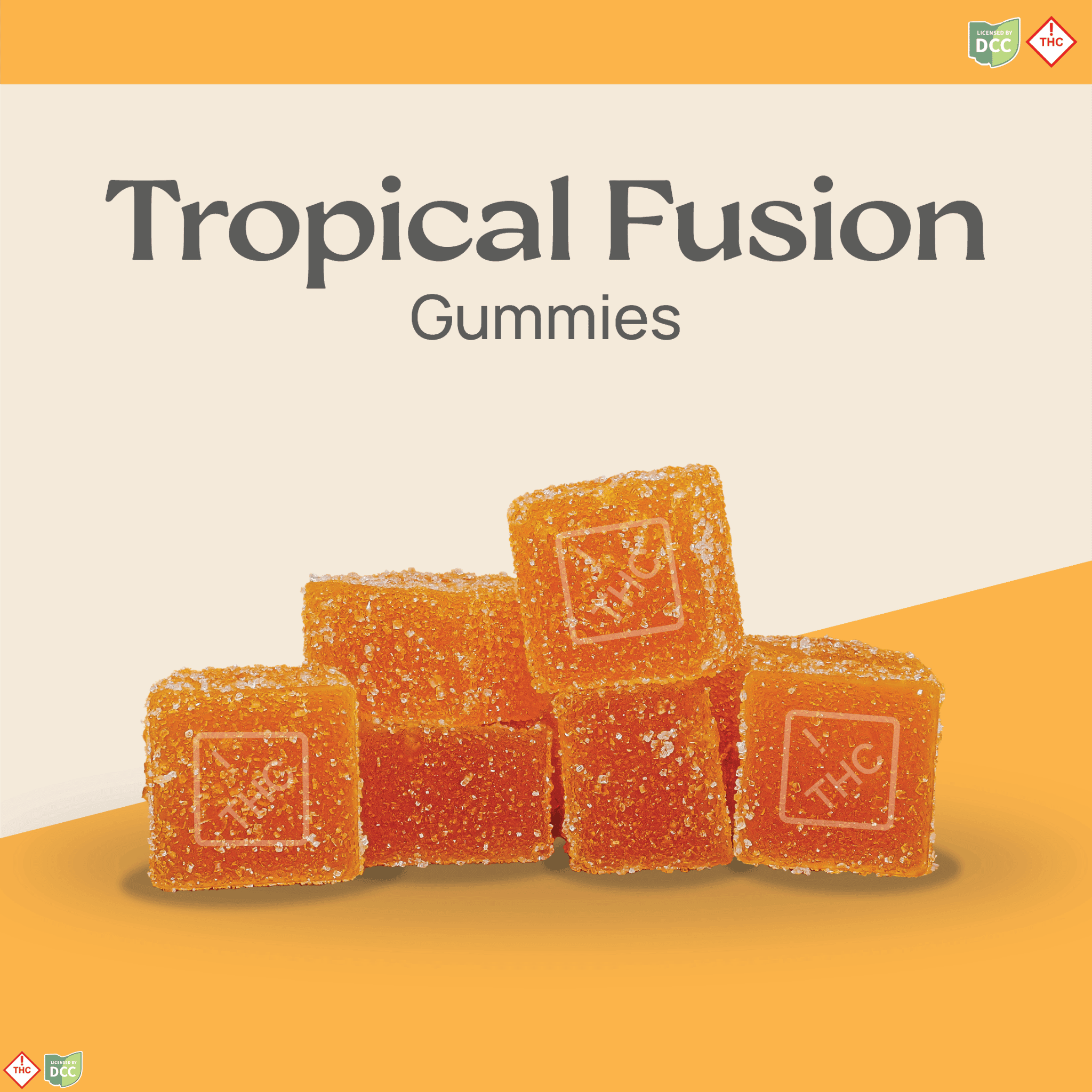 5:1 Tropical Fusion [10pk] (500mg CBD/100mg THC)