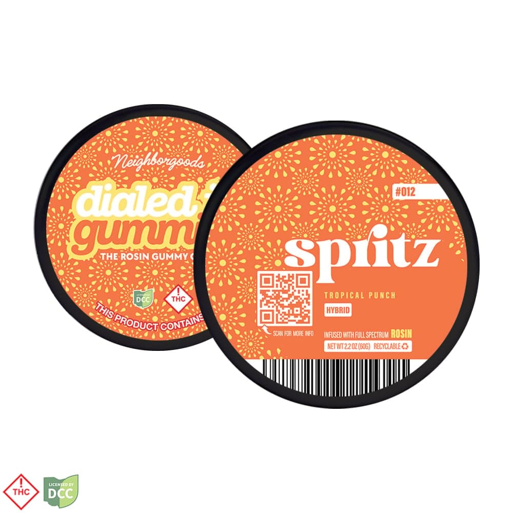 100mg - Spritz #012 -  Rosin Gummies (10pk)