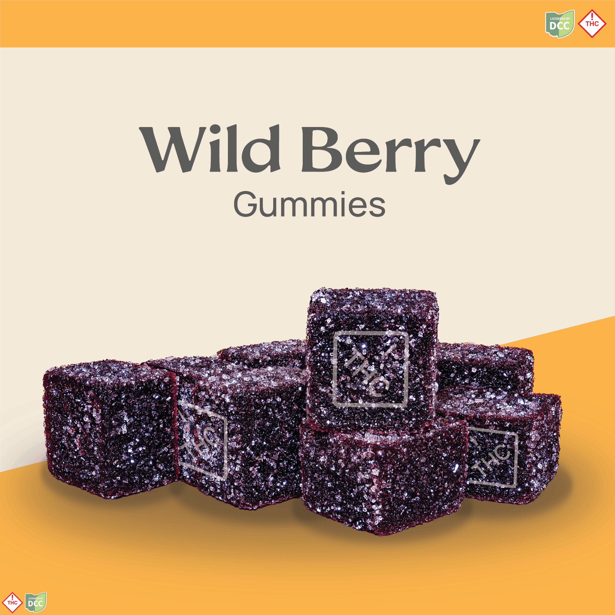 2:1 Wildberry [10pk] (100mg THC/50mg CBN)