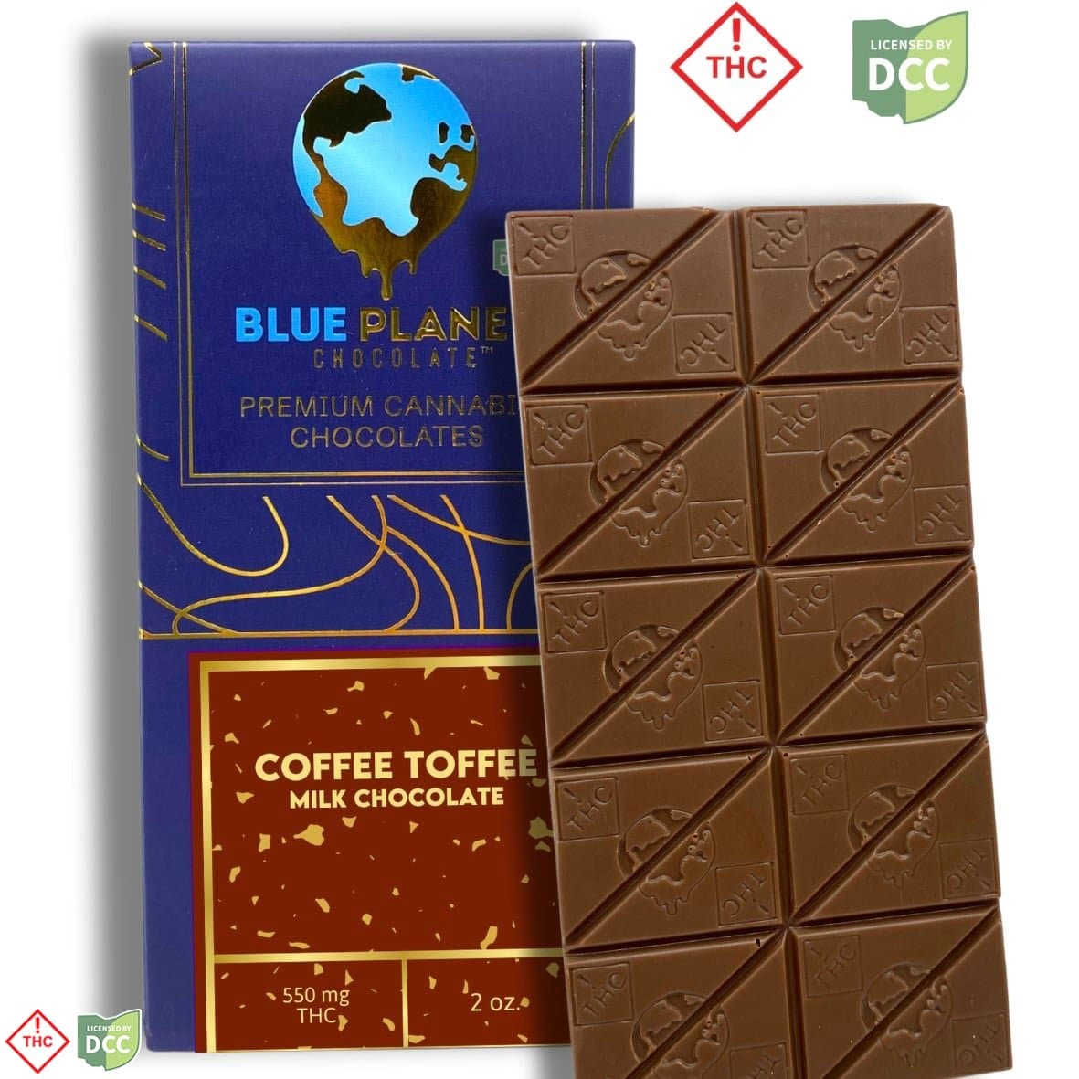 Coffee Toffee Bar | [550mg]