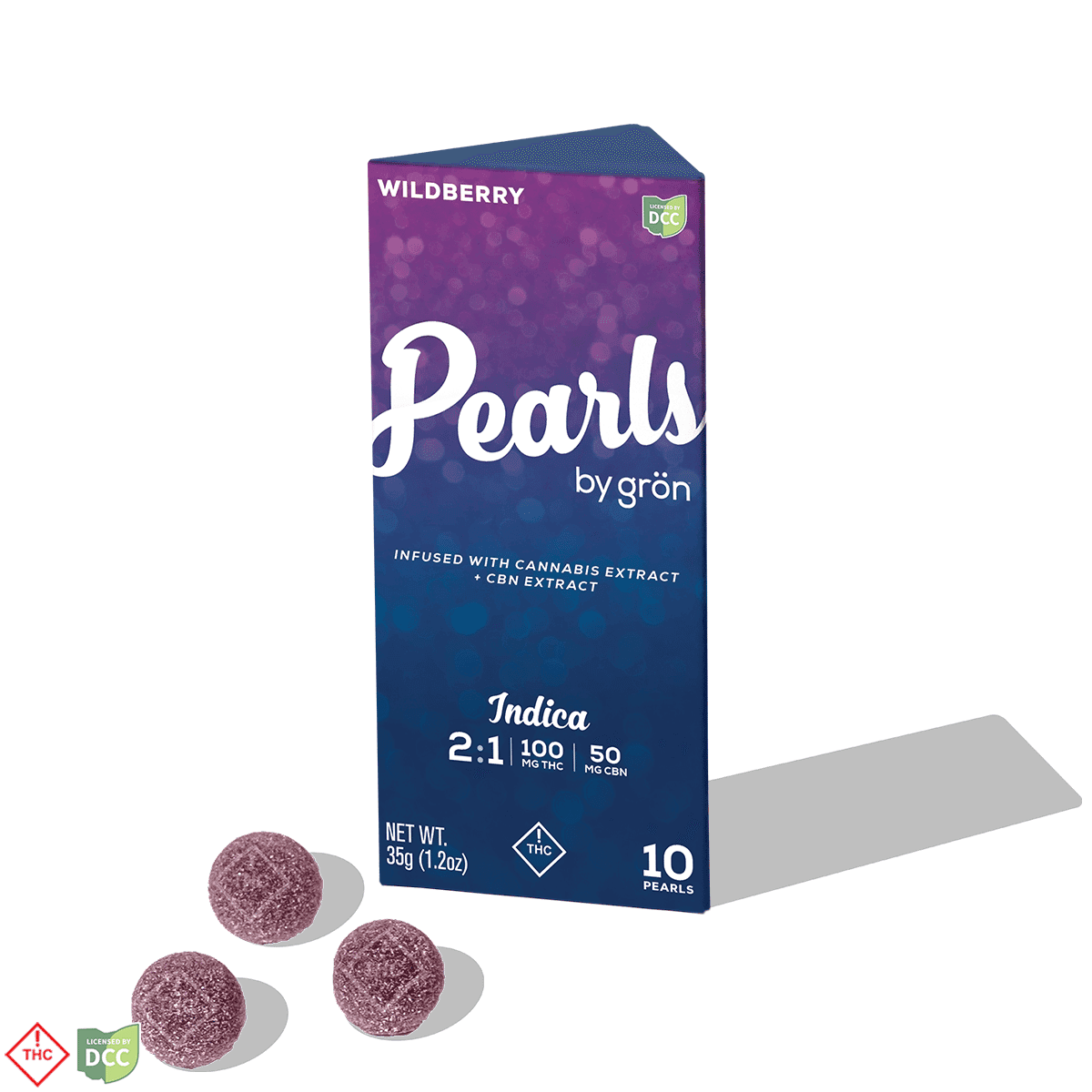 2:1 Wildberry [10pk] (100mg THC/50mg CBN)