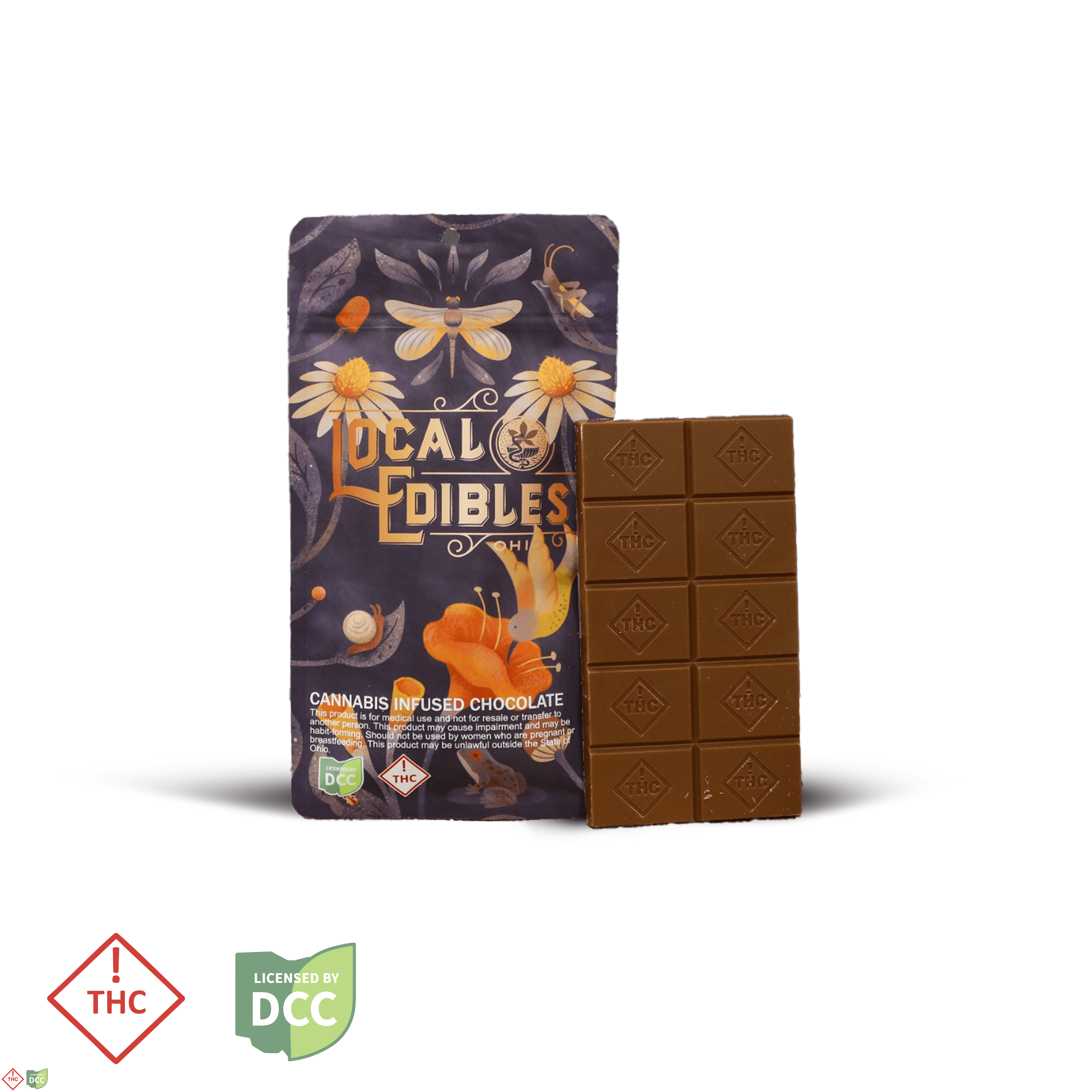 1:1 Milk Chocolate Bar [10pk] (220mg CBG/220mg THC)