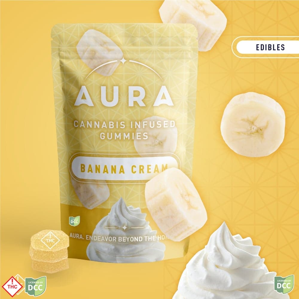 Banana Cream +CBC Gummies [12pk] (1-Day)