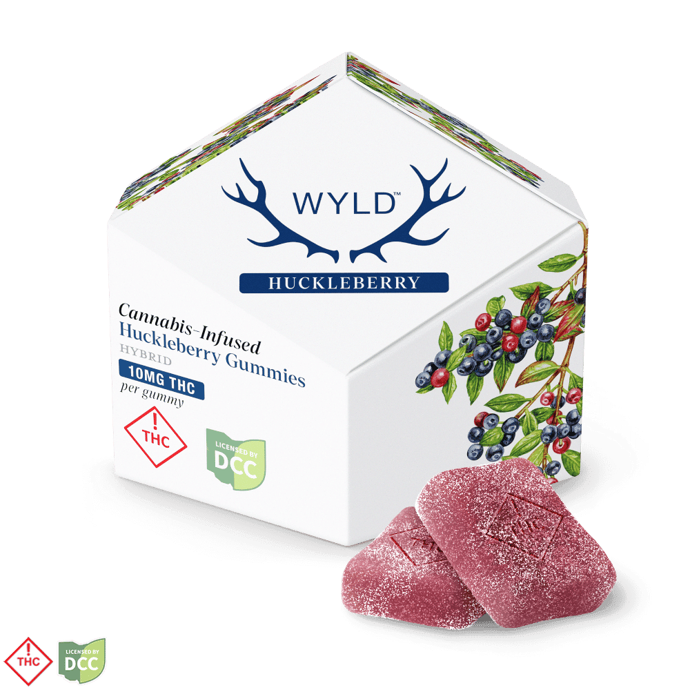 Huckleberry Hybrid Enhanced Gummies | 100mg THC
