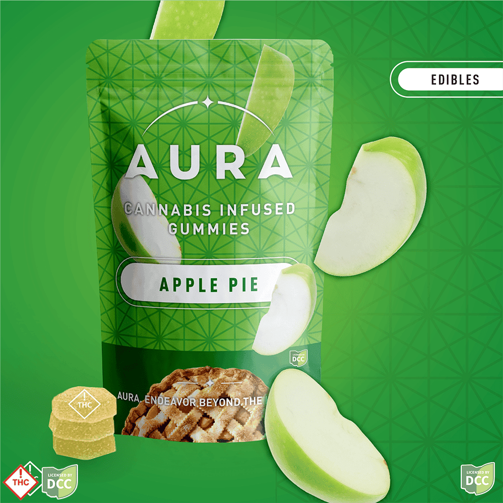 Apple Pie +CBD Gummies (2-Day) 5CBD:1THC [24pk]