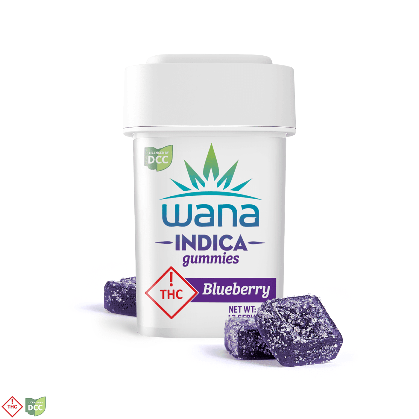 Blueberry - Indica [10pk] (100mg)