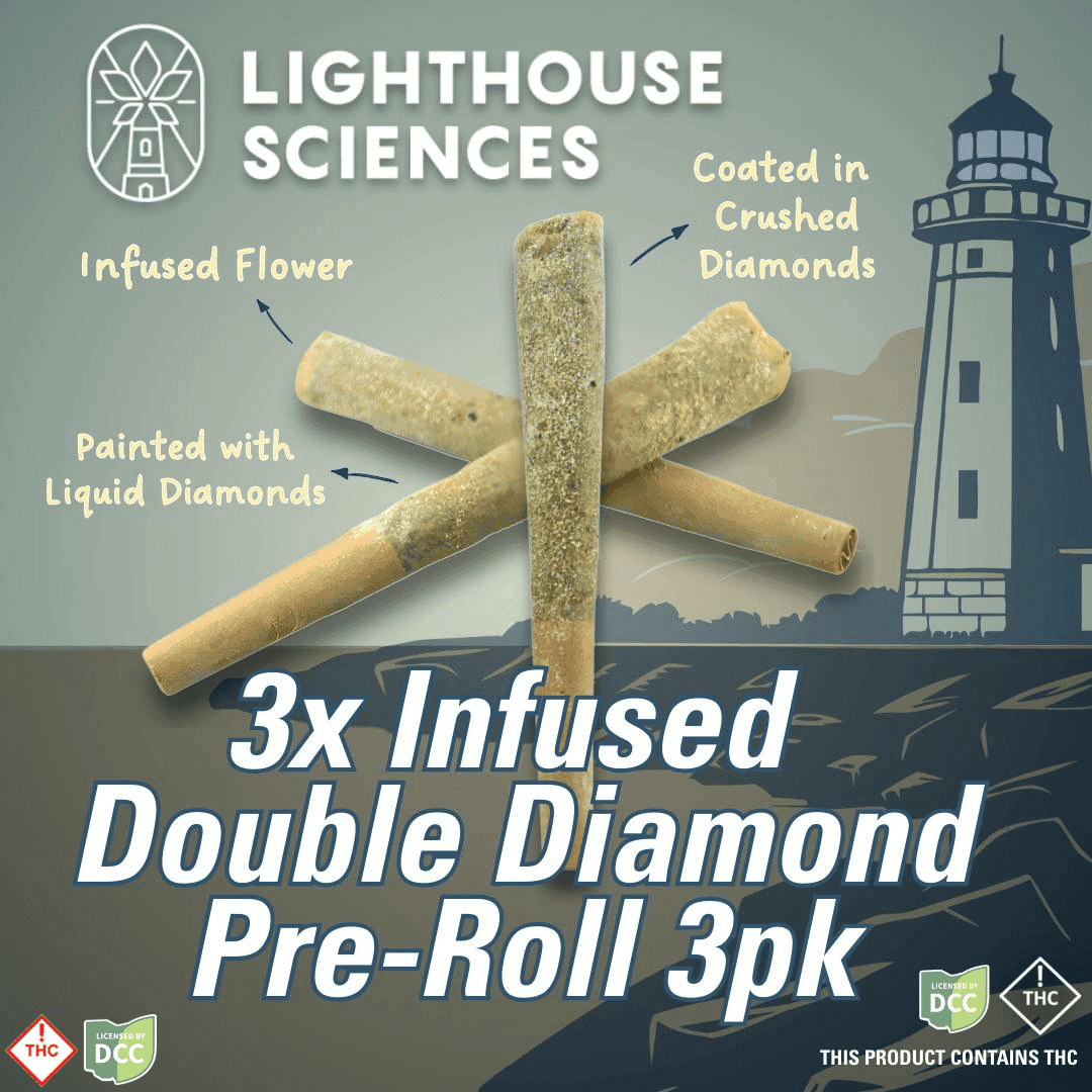 Sweet Jamaican Skunk | 3x Infused | Double Diamond 3PK | 2.1g