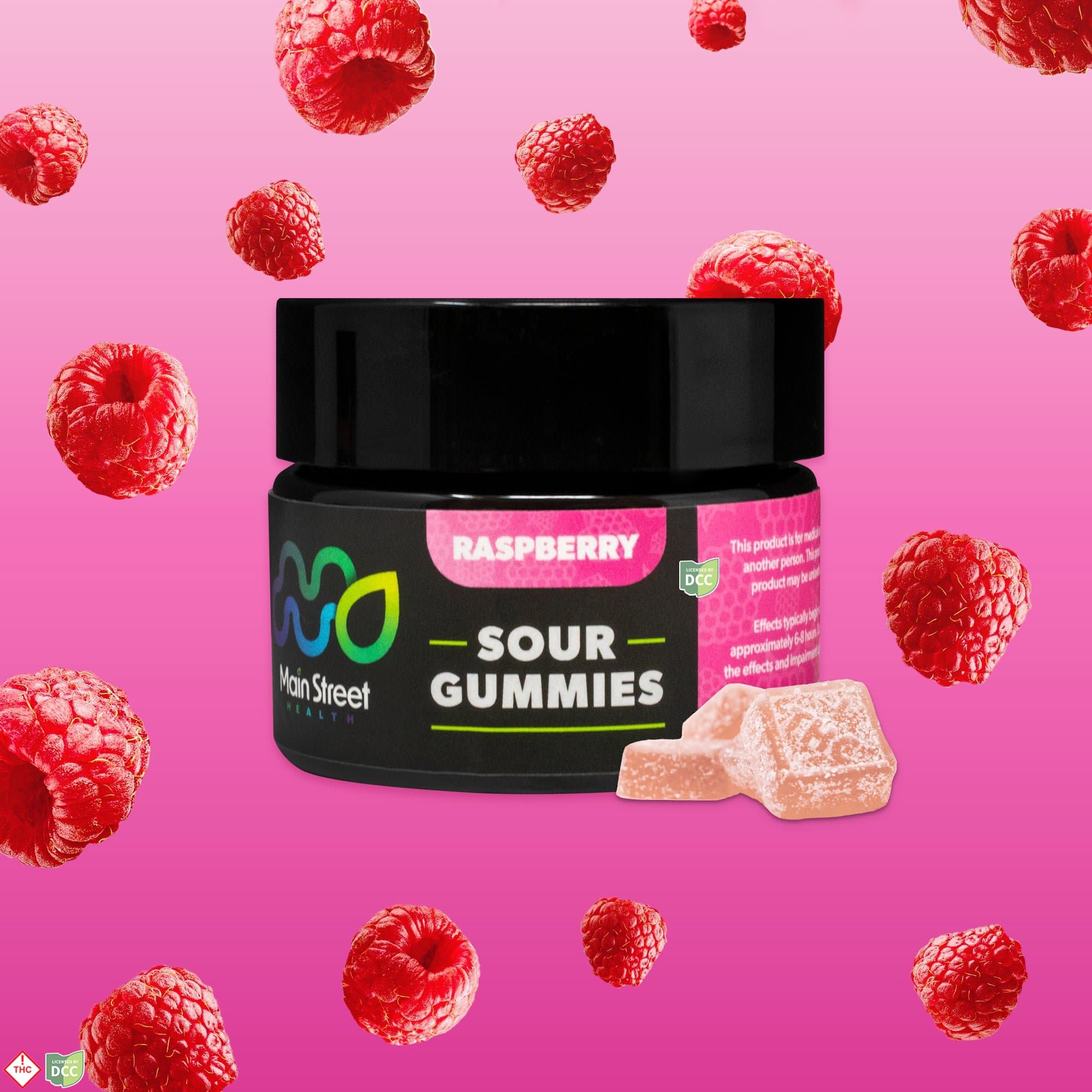 Raspberry - 1:1 [11pk] (110mg CBD/110mg THC)
