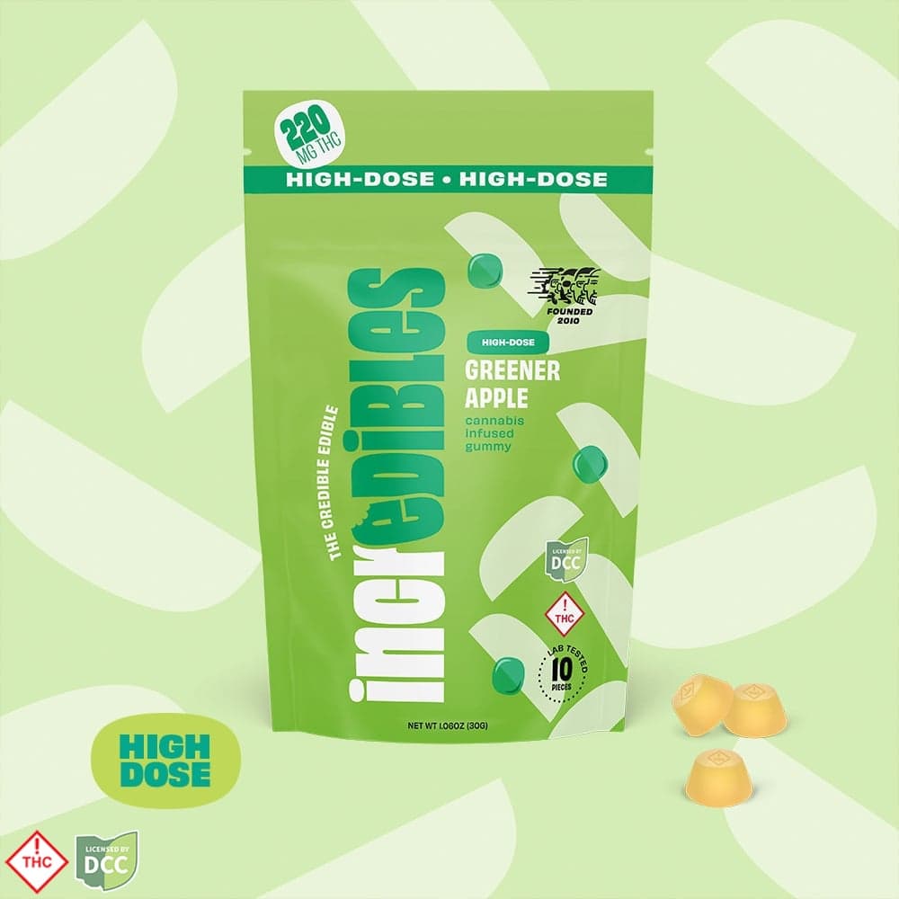 Greener Apple High Dose [10pk] (220mg)