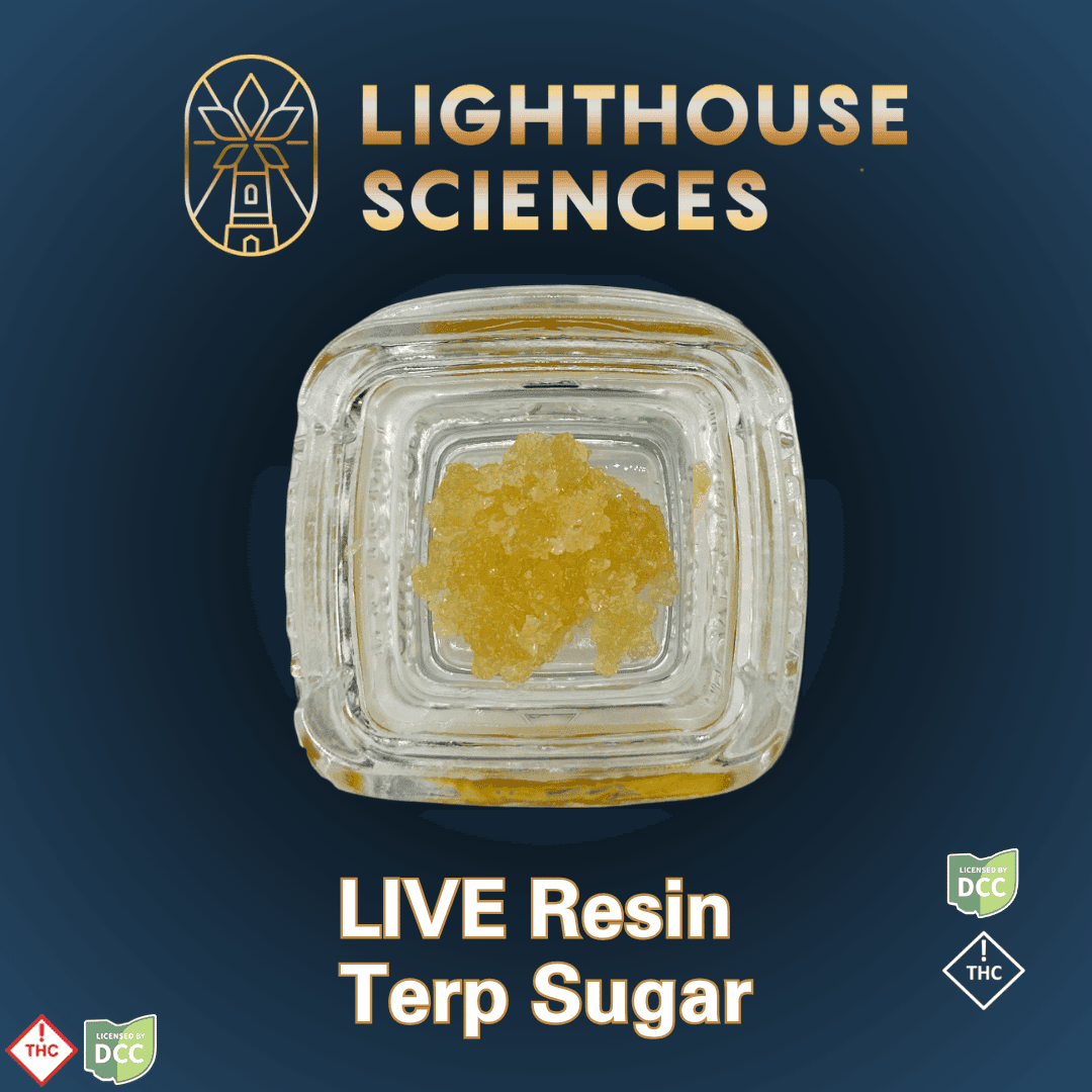 Terp Sugar (LIVE Resin) | Peanut Butter Cookie Breath X Alien Cookies | [.84g]