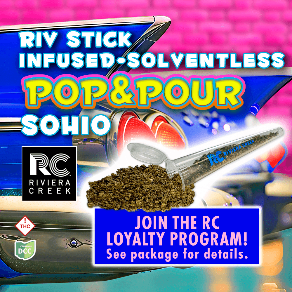 RIVIERA CREEK  SOHIO  INFUSED FLOWER BLEND  SATIVA