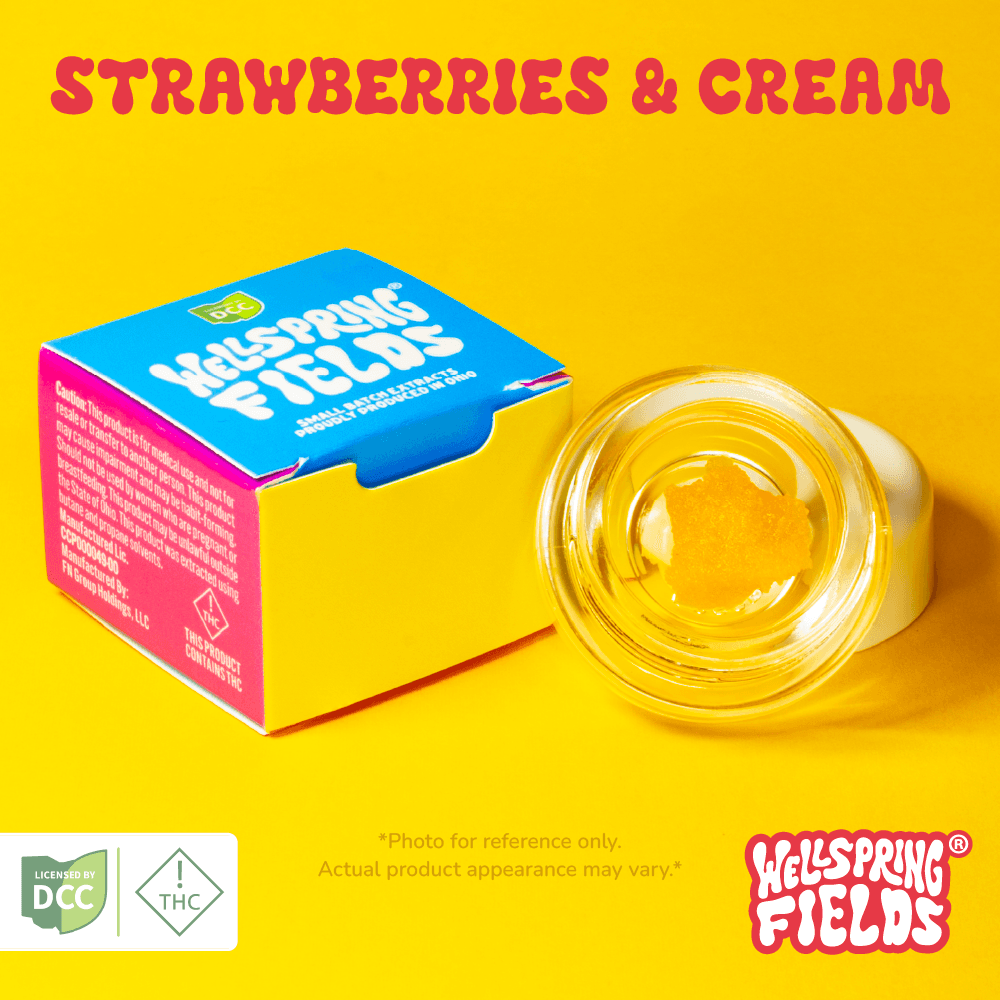 WELLSPRING FIELDS  STRAWBERRIES & CREAM  LIVE RESIN  SATIVA
