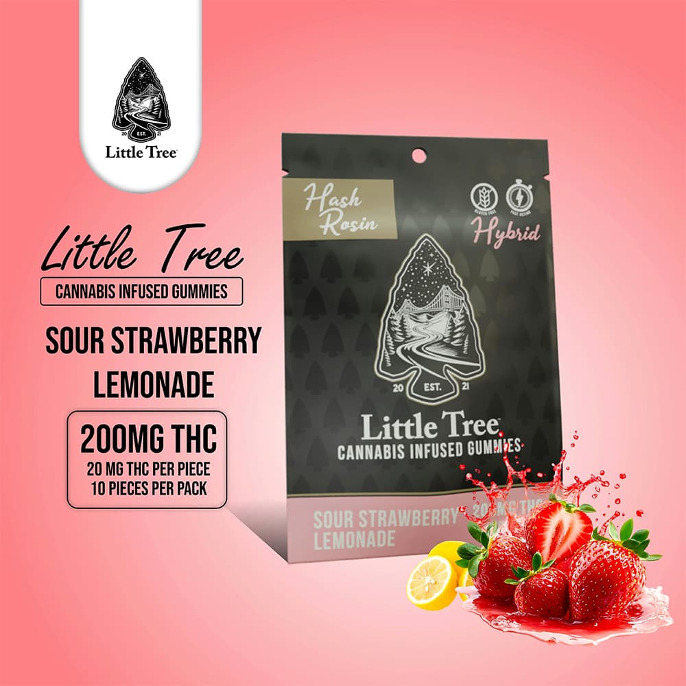 Sour Strawberry Lemonade [10pk] (200mg)