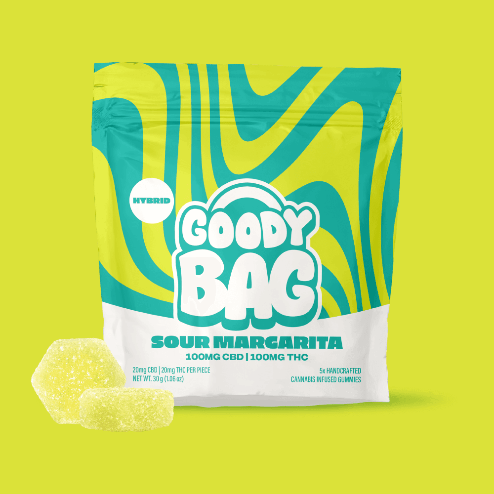 1:1 Sour Margarita [5pk] (100mg CBD/100mg THC)