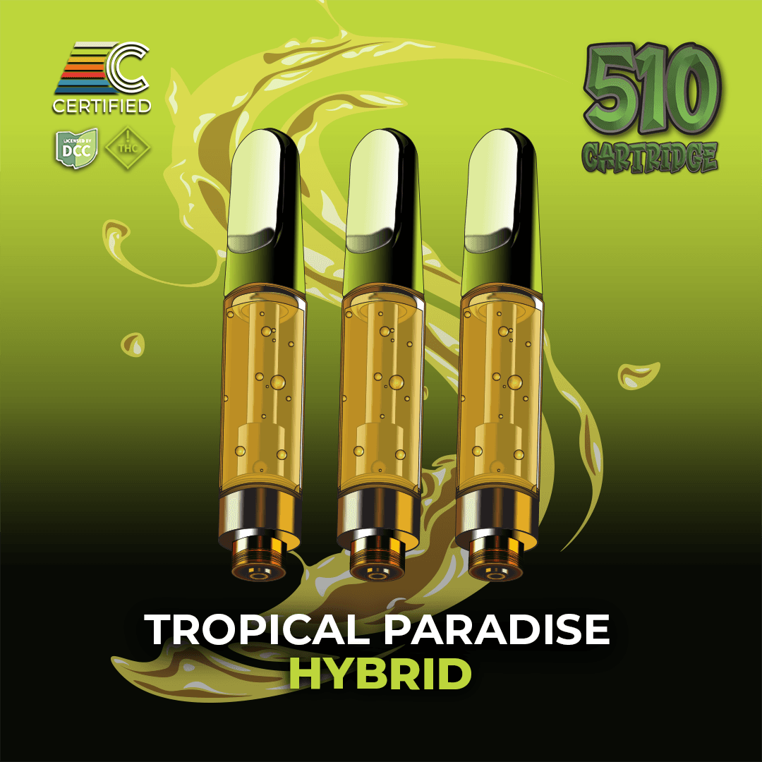 CERTIFIED CULTIVATORS - TROPICAL PARADISE - CART - [3G] - 3PK - HYBRID